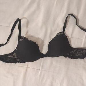 Elegant Black Lace Bra